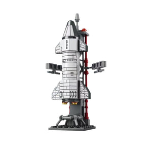 Dify Space Series · Shuttle Building Blocks Set for Kids & Teens · 107 Pcs · Space Command Center Play Kit with Minifigure · Compatible with Major Brick Brands
