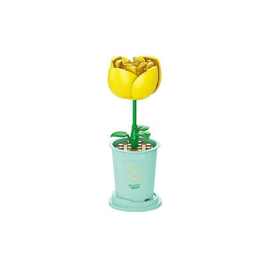 Dify || Bloom Series || Yellow Rose Building Block Set || 34 Pcs || Compatible with Major Brick Brands