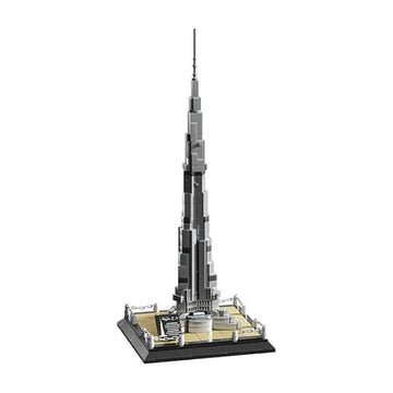 Dify Burj Khalifa Building Blocks Set (599+ Pieces) | Dubai Landmark Architecture Model | Detailed Collectible Tower Kit | STEM Toy Gift for Teens & Adults | 5 Year Structural Warranty