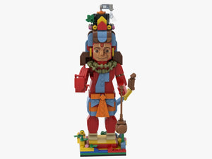 Dify Hanuman Ji Building Block Set, Indian Devotional Figure Model, Creative Construction Toy with Decorative Design, Cultural Building Activity for Home Display, Collection and Gifting