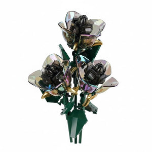 Dify Black Phantom Rose||for Home Decor||Set of 1 Roses||6 Months Structural Warranty||(40+pcs)