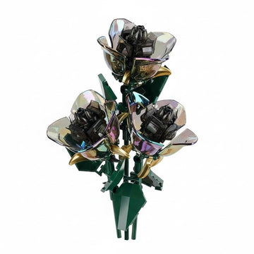 Dify Black Phantom Rose||for Home Decor||Set of 1 Roses||6 Months Structural Warranty||(40+pcs)