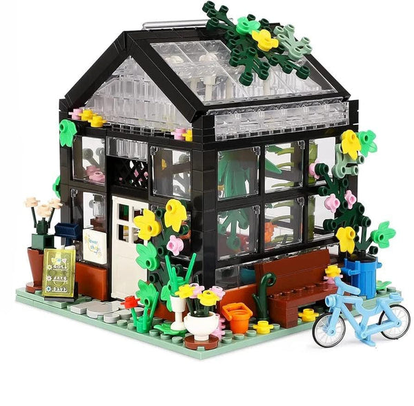Dify Flower House Building Blocks Set For Kids With LED Lights House Kit Gift On Birthday, Children's Day, Or Special Occasion For Boys And Girls || 579+ Pcs