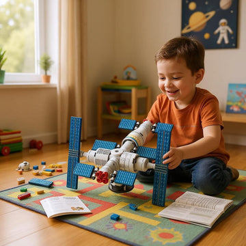 Dify || Space Series || Interstellar Space Station Building Blocks Set for Kids, Teen || 96 Pcs || Compatible with Major Brick Brands | 5 Year Structural Warranty