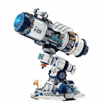 Dify Space Telescope Building Set with Lights, 995+ PCS Space Exploration Model Kit for Adults & Teens 14+, STEM Planet Telescope Display Toy, Creative Gift for Space Lovers