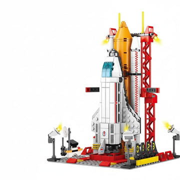 Dify Space Ship Exploration Rocket and Launcher Toy Building Block Set Stem Aerospace Kit, Ideal Gift for Kids || (500+ Pcs)
