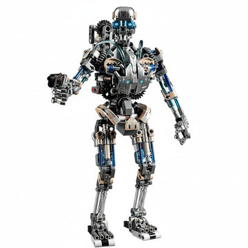 Dify Mechanical Skeleton Robot Building Block Set – 692+ PCS Poseable Twistable Body, Creative STEM Robotics Toy for Teens & Adults