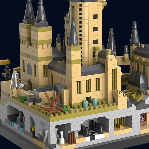 Dify || Fantasy Magic Castle || 2743+ Pcs || Building Block Set with Light Effects – Detailed Medieval Castle Model Kit, Creative Construction Toy