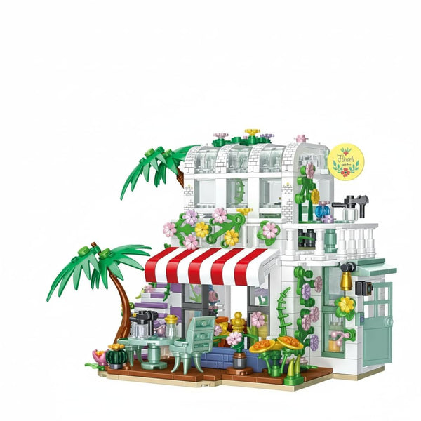 Dify Garden Courtyard Building Block Set