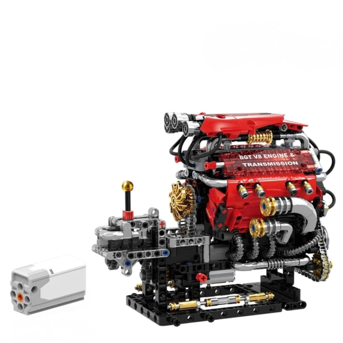 Dify BGT V8 Motor Building Blocks Set, 812 PCS (Complex only for Pro Builders) Engine Model Construction Kit, Mechanical STEM Toy for Kids, Teens & Adults