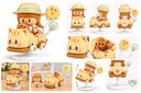 Dify Ginger Cat Rocking Ride Building Blocks Set 190+ Pcs | Cute Cartoon Animal Scooter Model | Creative Display Toy for Kids & Collectors