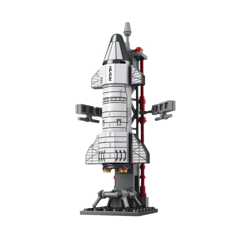 Dify Space Series · Shuttle Building Blocks Set for Kids & Teens · 107 Pcs · Space Command Center Play Kit with Minifigure · Compatible with Major Brick Brands