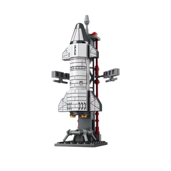 Dify Space Series · Shuttle Building Blocks Set for Kids & Teens · 107 Pcs · Space Command Center Play Kit with Minifigure · Compatible with Major Brick Brands
