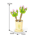 Dify || Succulent Plant Building Block Set || 76 Pcs || Mini Cactus Toy in Pot for Kids Age 6+ || Compatible with Major Brick Brands