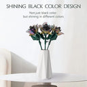Dify Black Phantom Rose||for Home Decor||Set of 1 Roses || (40+pcs)