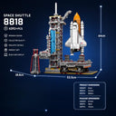 Dify Large Space Shuttle Building Block Set with Launch Pad, 4392+ PCS Space Exploration Construction Kit, STEM Engineering Model for Teens & Adults,
