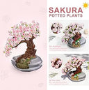 Dify Kid Mini Bricks Building Blocks Sakura Tree Model || (426+ Pcs)