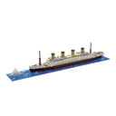 Dify Titanic Ship Micro Mini Building Blocks Set – 1878 Pieces 3D Titanic Model, DIY Micro Blocks Construction Toy, STEM Gift for Adults & Kids Age 14+