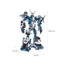 Dify 6-In-1 Robot Toy Building Block Set Toys | Steam Kit For Kids | Build Robots & Mecha Warriors (577+ Pcs) | Birthday Gift For Boys & Girls