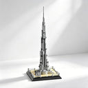Dify Burj Khalifa Building Blocks Set (599+ Pieces) | Dubai Landmark Architecture Model | Detailed Collectible Tower Kit | STEM Toy Gift for Teens & Adults