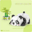 Dify Panda Mini Building Blocks Set (340+ PCS) | Cute Panda Bear Construction Model | STEM Educational Toy & Desk Decor for Kids, Teens & Adults