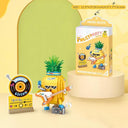 Dify Pineapple Guitarist Building Blocks Set 430+ Pcs | Fruit Party Music Series | Cute Musical Character Model | Creative Display Toy for Kids & Collectors