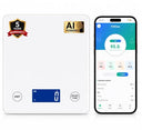 Dify Digital Kitchen Weighing Scale 5kg | 1g High Precision | g/ml/oz/lb Units | Tare Function | Ultra Slim Design | LCD Display | Auto Off | 5 Years Warranty (White)