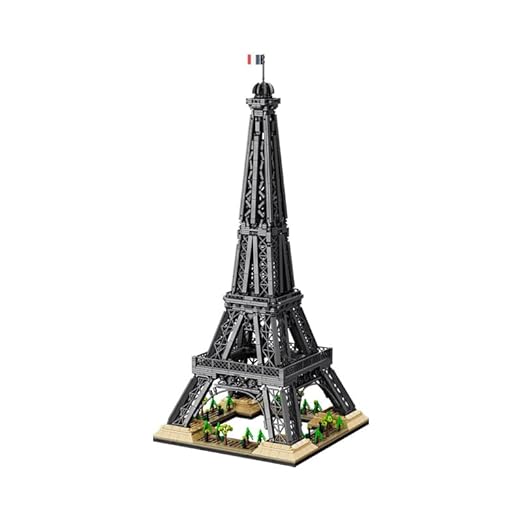 Dify Eiffel Tower Building Blocks Set | Paris Landmark Architecture Model Kit for Kids & Adults | Detailed Construction Toy for Display & Décor