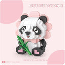 Dify Panda with Bamboo Building Blocks Set (350+ PCS) | Cute Animal Display Model | STEM Educational Construction Toy for Teens & Adults | 5 Year Structural Warranty