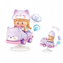 Dify Fox Rocking Ride Building Blocks Set 190+ Pcs | Cute Cartoon Animal Scooter Model | Creative Display Toy for Kids & Collectors