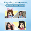 Dify Custom 2-Character Photo Building Blocks Set | Personalized Picture Mosaic Brick Art Kit | DIY Couple Memory Frame Gift | 5 Year Structural Warranty