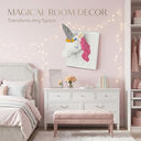 Dify Unicorn Wall Art Building Blocks Set (1750+ PCS) | Complex for Ages 14+ | 3D Fantasy Mosaic Display Model | Home & Office Wall Décor