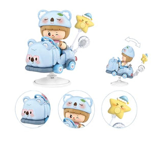 Dify Koala Rocking Ride Building Blocks Set 188+ Pcs | Cute Cartoon Animal Scooter Model | Creative Display Toy for Kids & Collectors