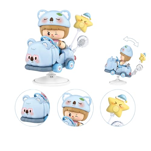 Dify Koala Rocking Ride Building Blocks Set 188+ Pcs | Cute Cartoon Animal Scooter Model | Creative Display Toy for Teens, Adults & Collectors