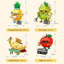 Dify Durian Keyboardist Building Blocks Set 410+ Pcs | Fruit Party Music Series | Cute Musical Character Model | Creative Display Toy for Kids & Collectors