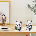 Dify Panda with Bamboo Building Blocks Set (350+ PCS) | Cute Animal Display Model | STEM Educational Construction Toy for Teens & Adults | 5 Year Structural Warranty