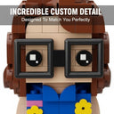 Dify Custom Photo Building Blocks Set | Personalized Picture Mosaic Brick Art Kit | DIY Memory Frame Model Gift for Couples, Family & Friends [1 Figure