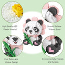Dify Panda with Bamboo Building Blocks Set (350+ PCS) | Cute Animal Display Model | STEM Educational Construction Toy for Kids, Teens & Adults