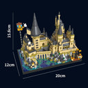 Dify || Fantasy Magic Castle || 2743+ Pcs || Building Block Set with Light Effects – Detailed Medieval Castle Model Kit, Creative Construction Toy