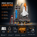 Dify Large Space Shuttle Building Block Set with Launch Pad, 4392+ PCS Space Exploration Construction Kit, STEM Engineering Model for Teens & Adults,