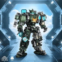 Dify Large Mech Robot Building Blocks Set (1403+ PCS) | Motorized Industrial Style Warrior Model with Weapons | Fully Articulated Collectible for Ages 14+