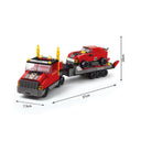 Dify 6-in-1 Construction Truck Building Blocks Set (1000+ PCS) | Build Transport Trucks, Loaders & Heavy Vehicles | STEM Toy for Kids | Engineering Play Kit | 5 Year Structural Warranty