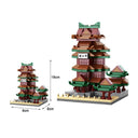 Dify Kids Chinese Architecture Building Blocks Set – Yuejiang Tower Model | 194 Pieces | Compatible with Major Brick Brands | Educational Toy for Kids (6+ Years)