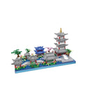 Dify Chinese Pagoda Architecture Micro Blocks Set, 943+ PCS (Complex only for 14+) | Traditional Pagoda, Pavilions & Landscape Garden Model | Creative STEM Construction Toy & Display Décor | 5 Year Structural Warranty