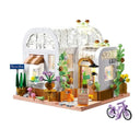 Dify Garden Courtyard Model House Building Block Set || with LED Lights || Perfect STEM Toy Gift for Kids || 705+ Pcs