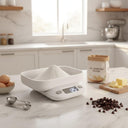 Dify Digital Kitchen Weighing Scale 5kg | 2-in-1 Detachable Bowl & Lid Design | 1g Accuracy | g/ml/oz/lb Units | Tare Function | LCD Display | Slim & Compact | 5 Years Warranty – Model K570 (White)