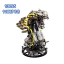 Dify Mechanical Cyber Cobra Snake Building Blocks Set, 1186+ PCS | Futuristic Gear Mechanism Design | Creative STEM Construction Toy &amp; Display Décor | 5 Year Structural Warranty