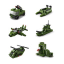 Dify 6-in-1 Military Aircraft Building Block Set Toys | STEAM Educational Kit for Kids | Fighter Jets, Bombers (1000+ Pcs) | Birthday Gift for Boys & Girls
