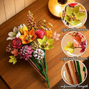 Dify Bouquet Flower Building Blocks Set (813+ PCS) | Artificial Floral Arrangement DIY Model Kit | Botanical Home & Office Décor Gift