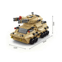 Dify 6-in-1 Military Tank Building Block Set, 1000+ Pcs STEAM Kit for Kids, Build Military Vehicles & Transporters, Birthday Gift for Boys & Girls, 6 Months Structural Warranty
